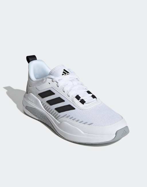 Adidas trainer outlet nere e bianche