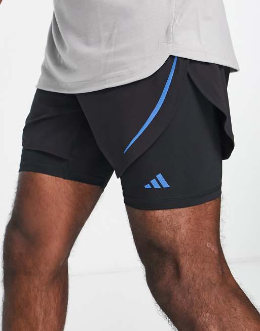 Men's two in hot sale one running shorts