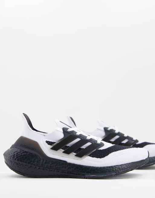 adidas Training – Ultraboost 21 – Svarta och vita träningsskor