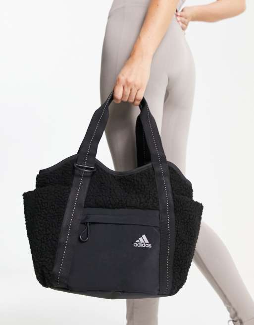 adidas black tote bag