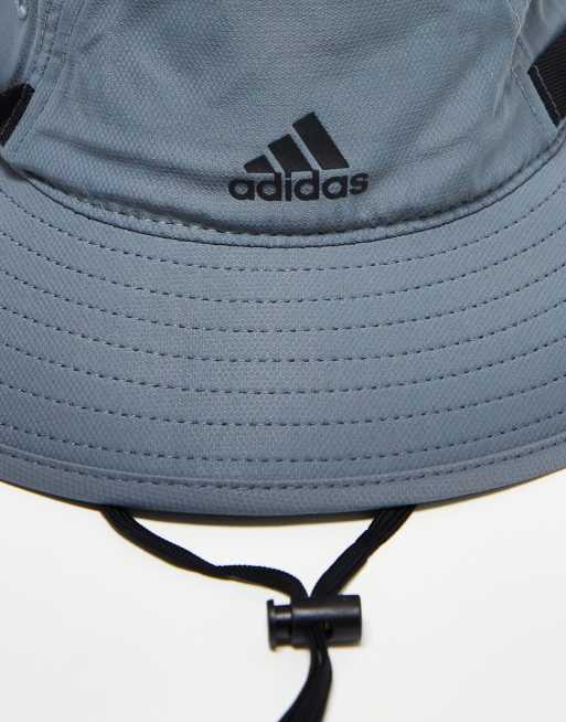 adidas Training Victory 4 bucket hat in gray