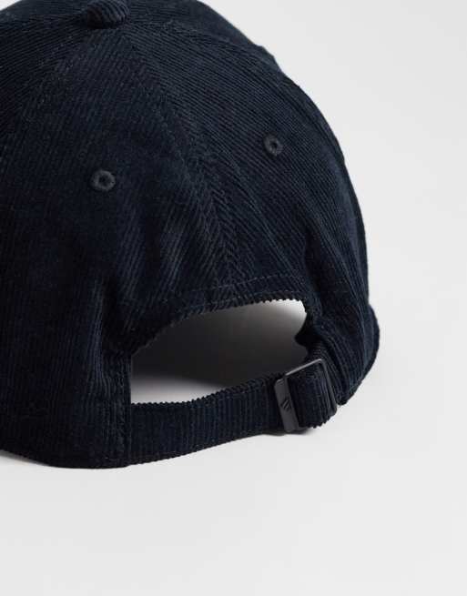adidas Training washed cord cap in black, 3 of 3