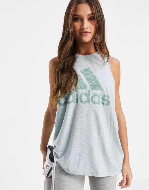 Buy Adidas WINRS Active Tank Top In Grey