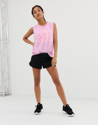 adidas Training Winners Tank In Pink | ASOS