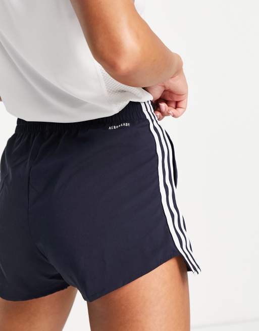 Adidas 3 cheap stripe running shorts