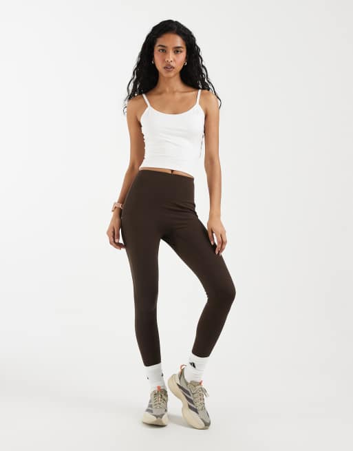 adidas Training Yoga All Me essentials top i hvid, 3 af 4
