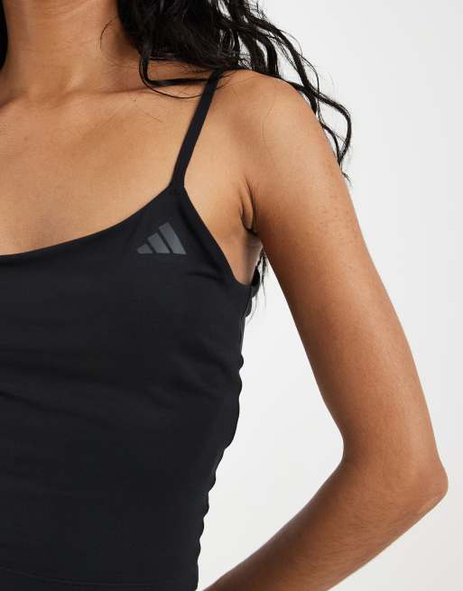adidas Training Yoga All Me essentials vest in black, 4 of 4