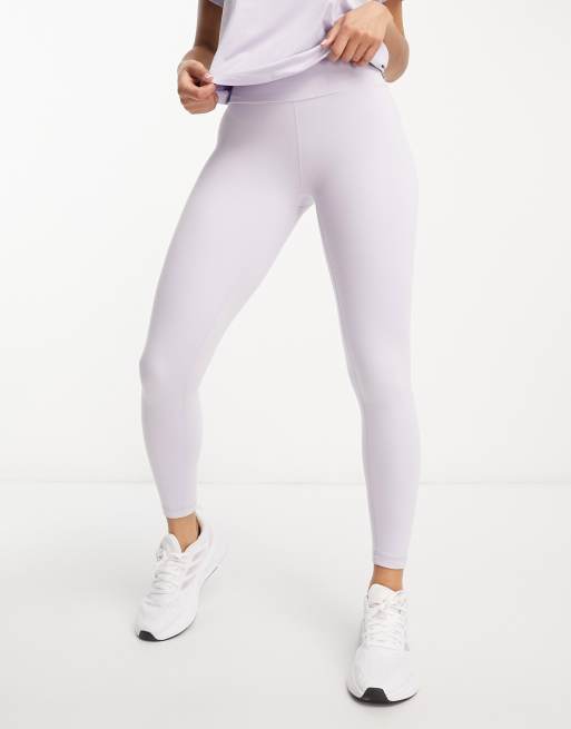 adidas Training Yoga Essentials leggings in silver dawn