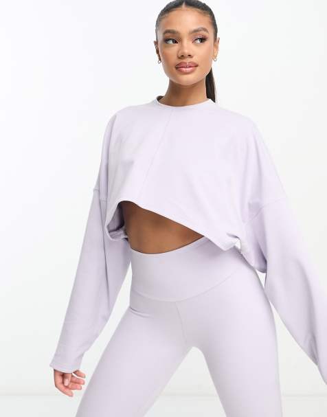 Sports Long Sleeve Shirts Yoga Dance Crop Top Shawl Fitness