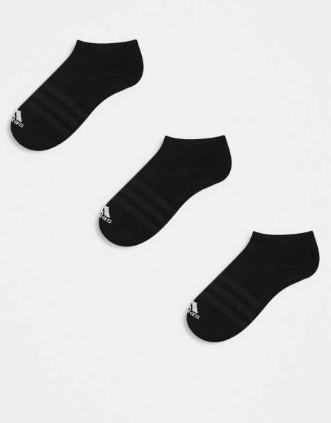 adidas Training – Zestaw 3 par czarnych skarpetek sportowych - view 1