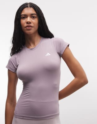 adidas Trainings - Essentials - T-Shirt in Malve-Lila