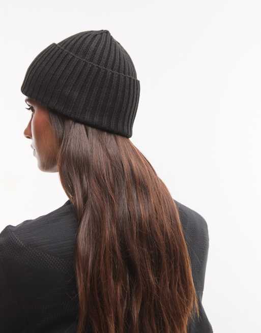 adidas Trainings-Strickmütze mit 3 Streifen in Schwarz, 3 von 3