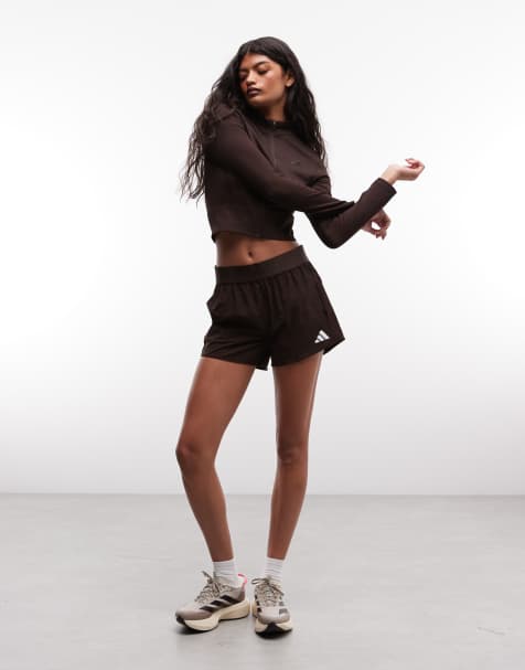 adidas Trainingsshorts Pacer in Aurora Coffee - view 1