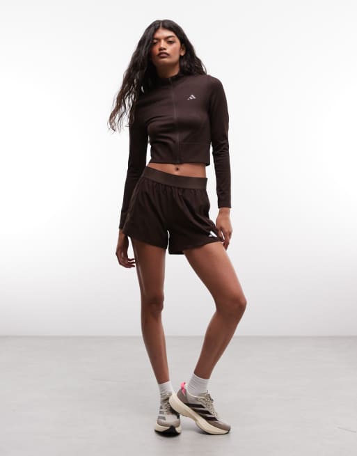 adidas Trainingsstrickjacke in Braun, 2 von 4