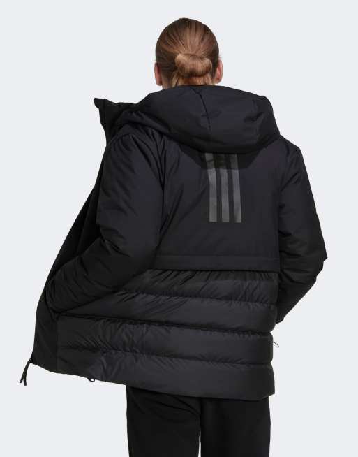 adidas – Traveer – Jacke in Schwarz ASOS