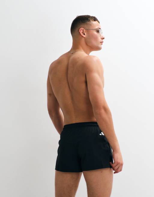 adidas træningsbadeshorts 3in med logo i sort, 5 af 5
