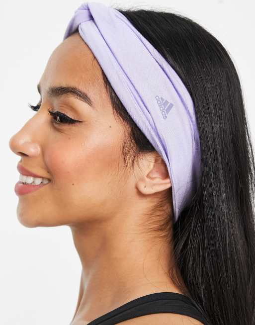 Purple store adidas headband