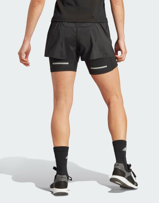 adidas Ultimate Two-in-One Shorts - Black, adidas UK en 2023