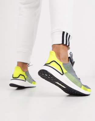 adidas Ultraboost 19 sneakers in yellow 