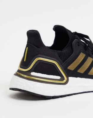 adidas ultra boost 3.0 nere con strisce oro
