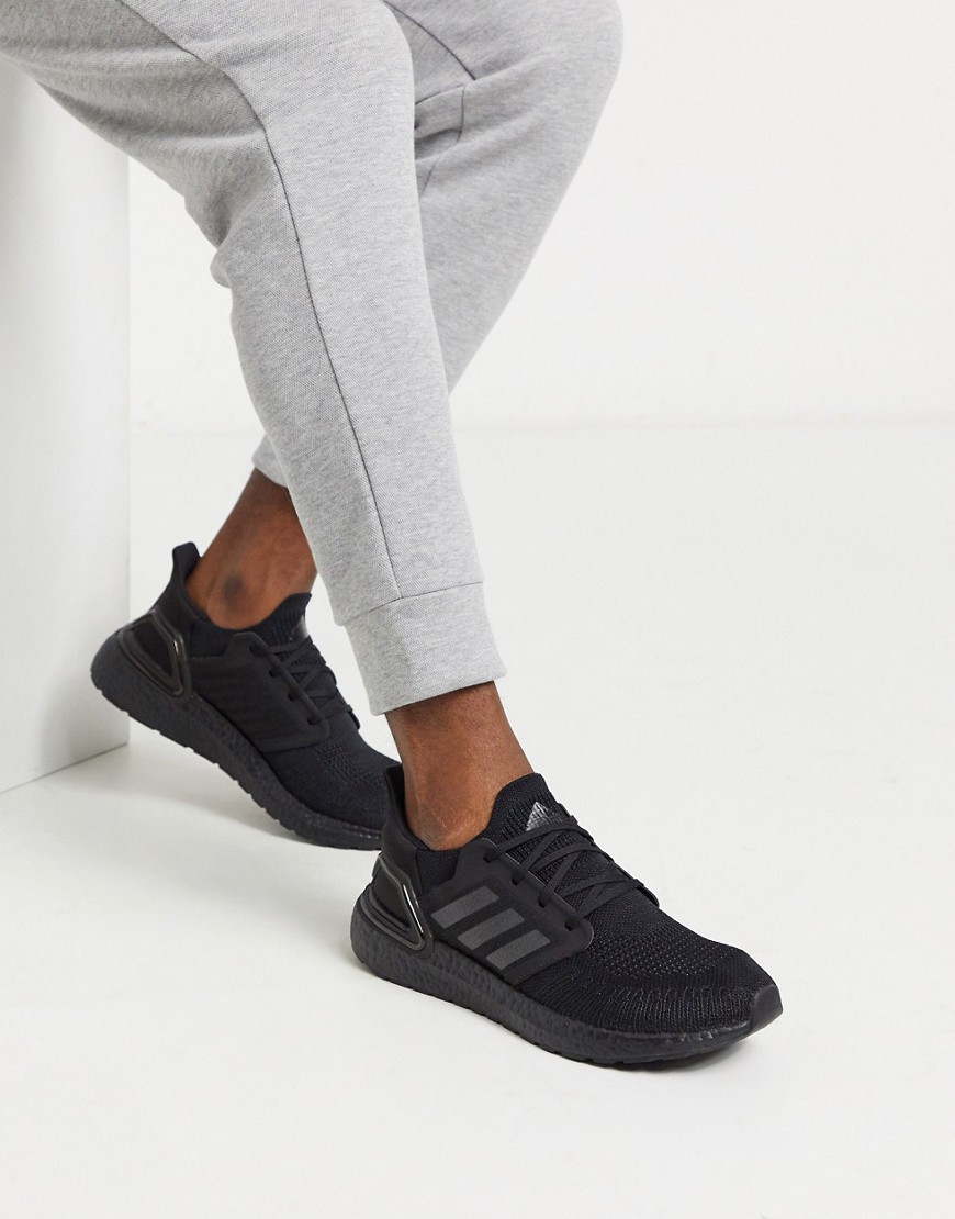 Adidas Ultraboost 20 trainers in black