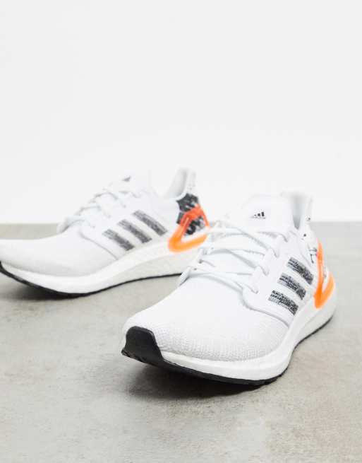 Ultra boost 20 shop white black coral