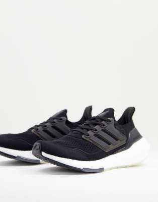 Adidas Originals Adidas Ultraboost 21 Fx7730 Women's Core Black/gray Four Shoes Size Us 11 Lb184 In Black
