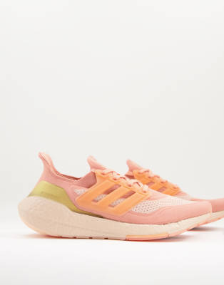 Adidas Originals Adidas Ultraboost 21 W Sneakers Fy3953 In Orange