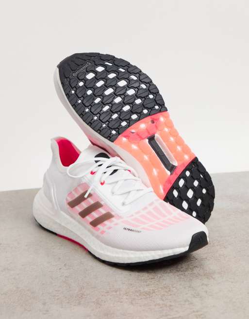 adidas – Ultraboost S.RDY – Vita, svarta och röda sneakes, 3 av 4