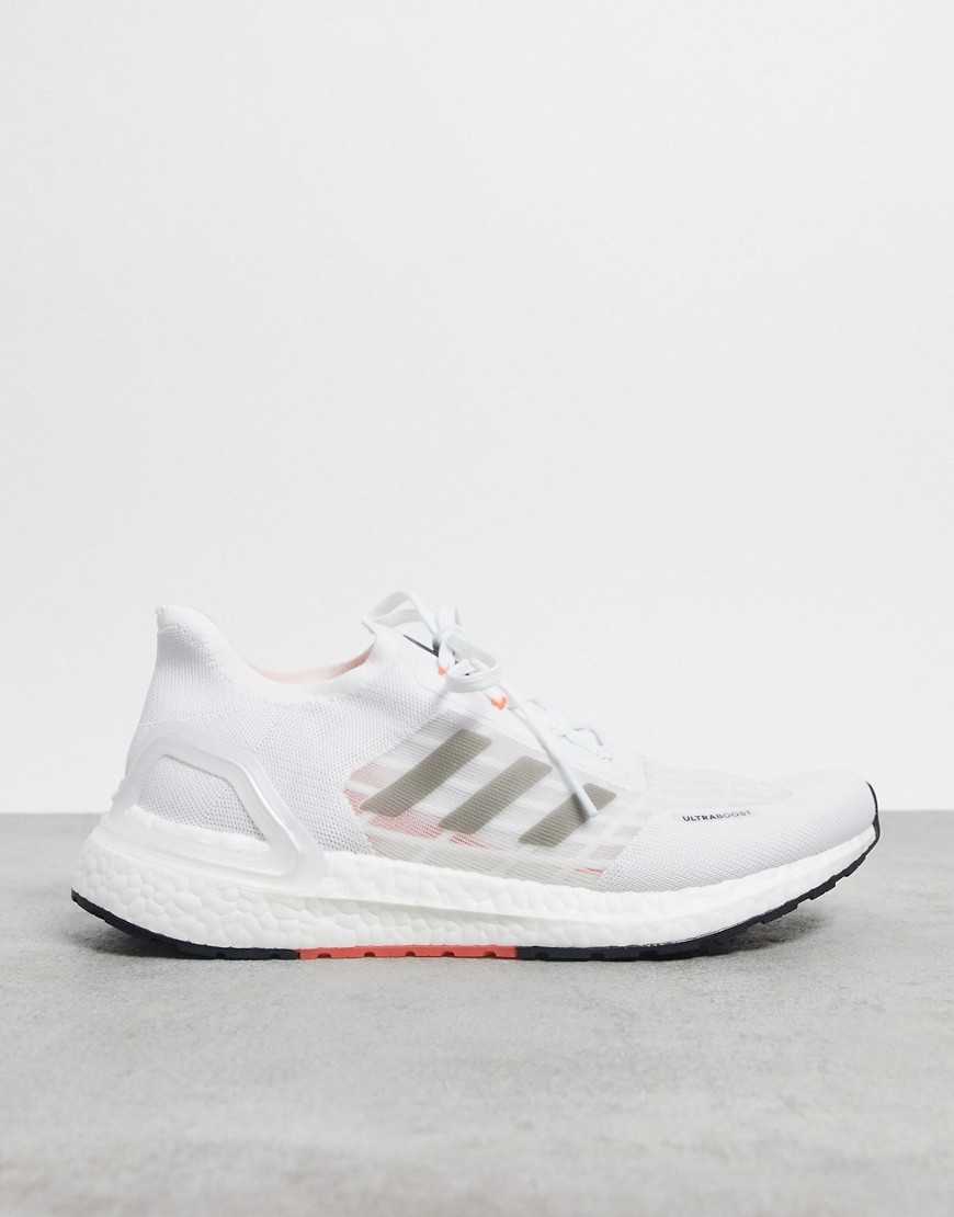 Adidas Performance - Adidas ultraboost trainers in white