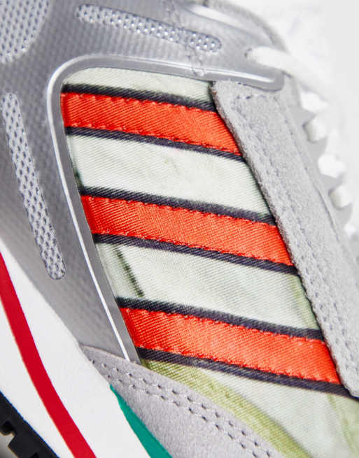 adidas Valerance sneakers in silver, 4 of 4