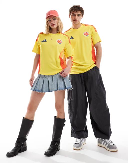 adidas - Voetbal - Copa America2024 - Colombia thuisshirt in geel