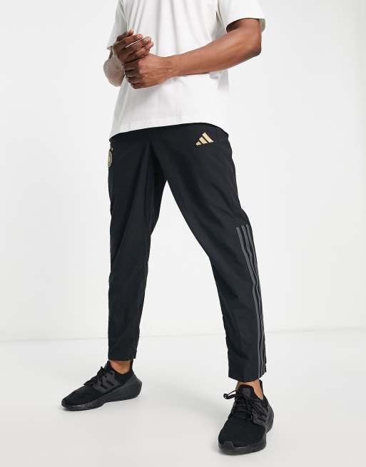 adidas - Voetbal - Germany World Cup 2022 - Pre-match joggingbroek met 3-Stripes in zwart