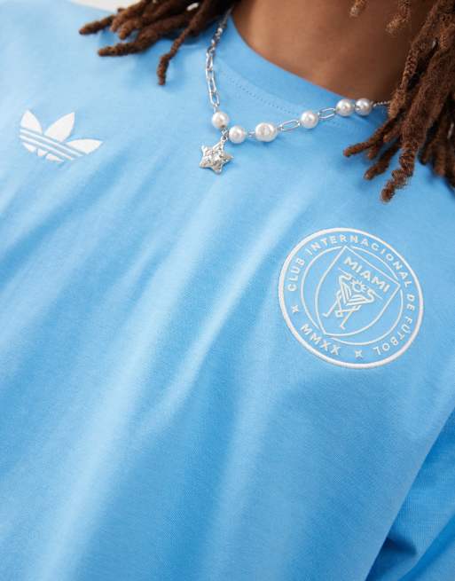 adidas - Voetbal - Inter Miami - 25/26 T-shirt in blauw, 2 van 4