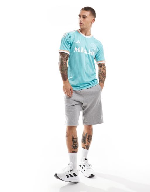 adidas - Voetbal - Inter Miami CF 24 Messi - Voetbalshirt met 'Messi' in turquoise, 3 van 4