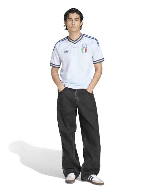 adidas - Voetbal - Italië 25/26 - Uitshirt in lichtblauw, 3 van 4