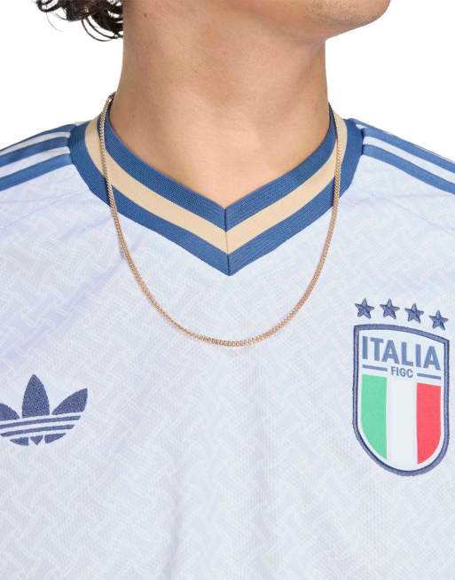 adidas - Voetbal - Italië 25/26 - Uitshirt in lichtblauw, 4 van 4