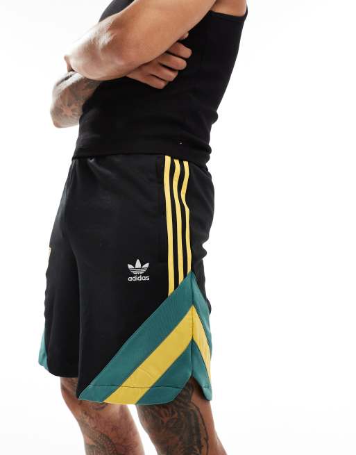 adidas - Voetbal - Jamaica - Originals - Shorts in zwart