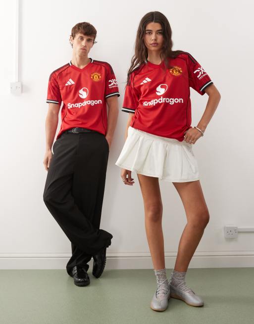 adidas - Voetbal - Manchester United 25/26 - Thuisshirt in rood, 2 van 4