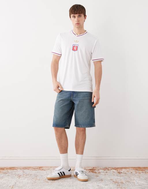 adidas - Voetbal - Olympique Lyonnais 75 - Jersey shirt in wit, 2 van 5