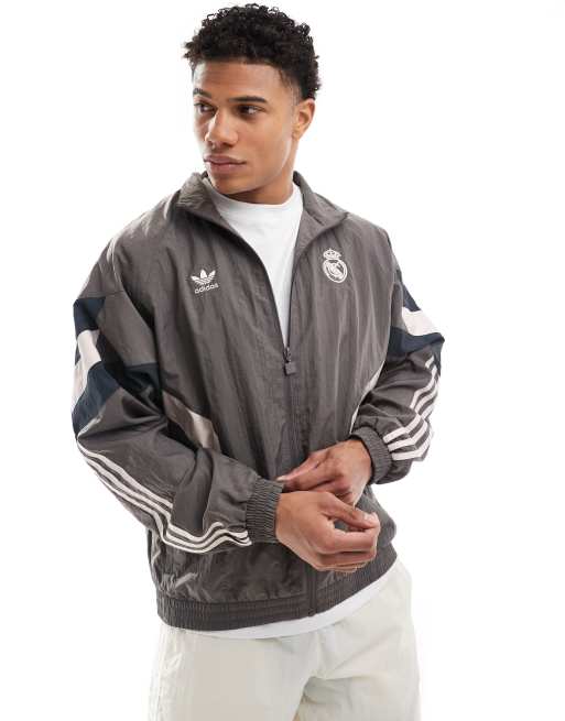 adidas - Voetbal - Real Madrid - Originals - Trainingstop in bruin