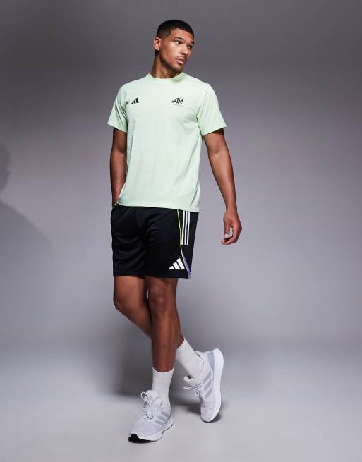 adidas - Voetbal - Tiro 25 - T-shirt in zwart en wit