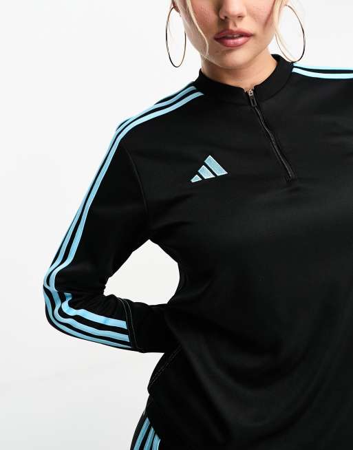 adidas - Voetbal - Tiro - Jack in zwart