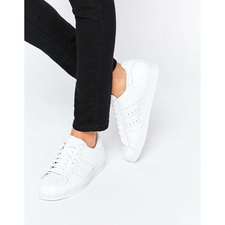 adidas superstar 80s metal toe Blanc homme