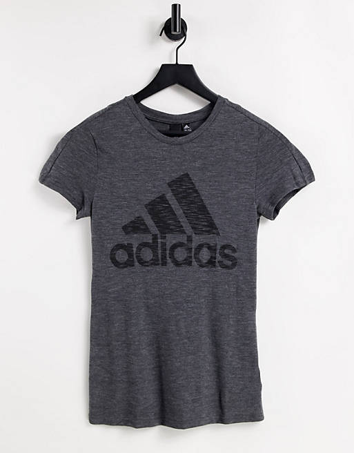 adidas Winners t-shirt in grey