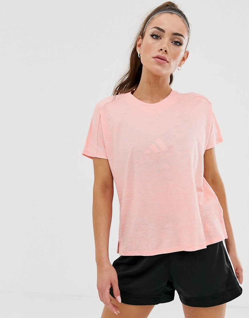 Adidas - Winners - T-shirt in roze