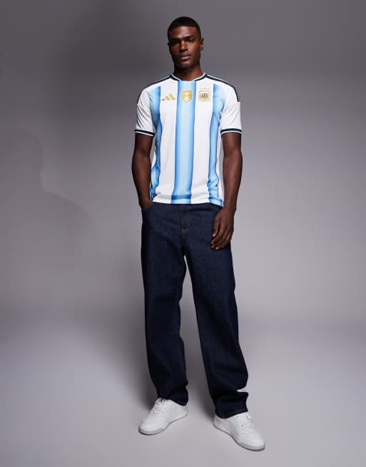 adidas World Cup Argentina 25/26 Home jersey in blue and white stripe, 2 of 5