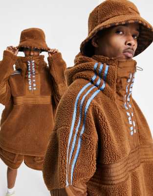 adidas teddy sweatshirt