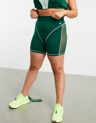 ivy park cycling shorts green