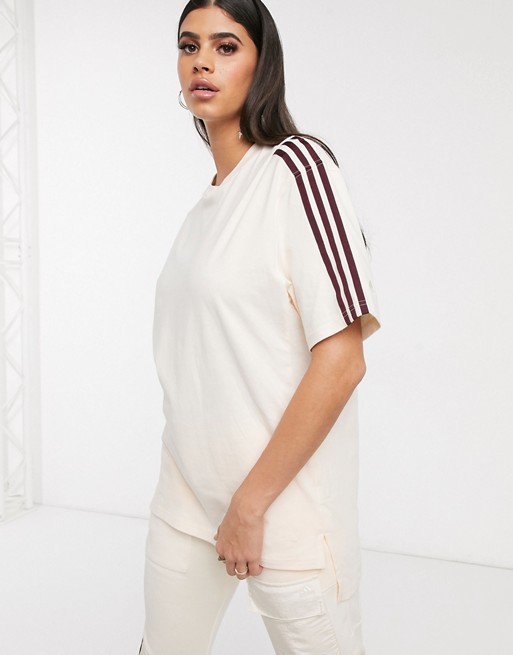 adidas x IVY PARK short sleeve oversized t-shirt in ecru